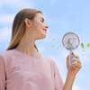 with Colorful Light Mini Handheld Fan Portable Small Electric Fan Cooling Fan  Home Decor