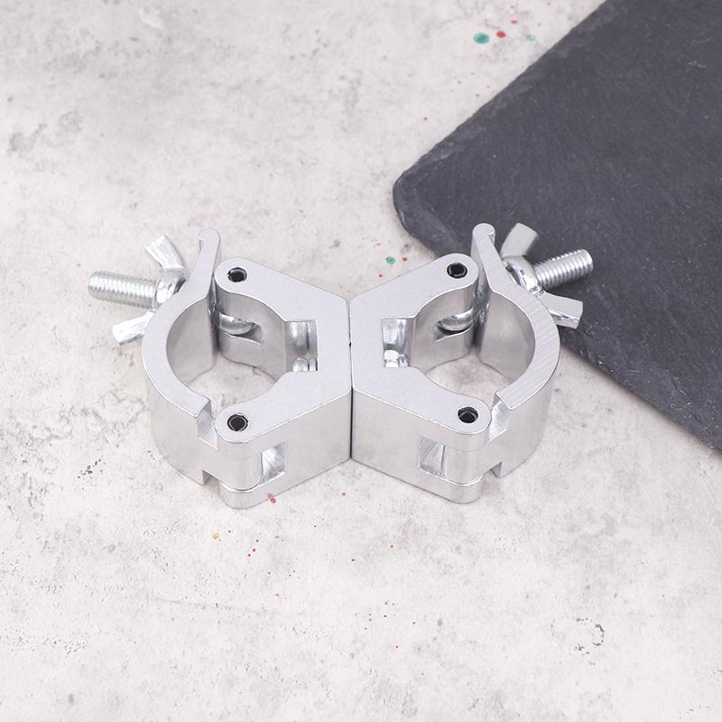 Aluminum Alloy Double Ring Buckle Stage Lights Clamp Clip Bracket 18-21Mm 38-52Mm Light Clamps Quick Release Lamp Hanger Hooks
