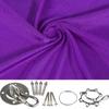 Kids Sensory Swing Hammock Indoor Outdoor Play 280x150cm With Hardware Kit 150kg Capacity