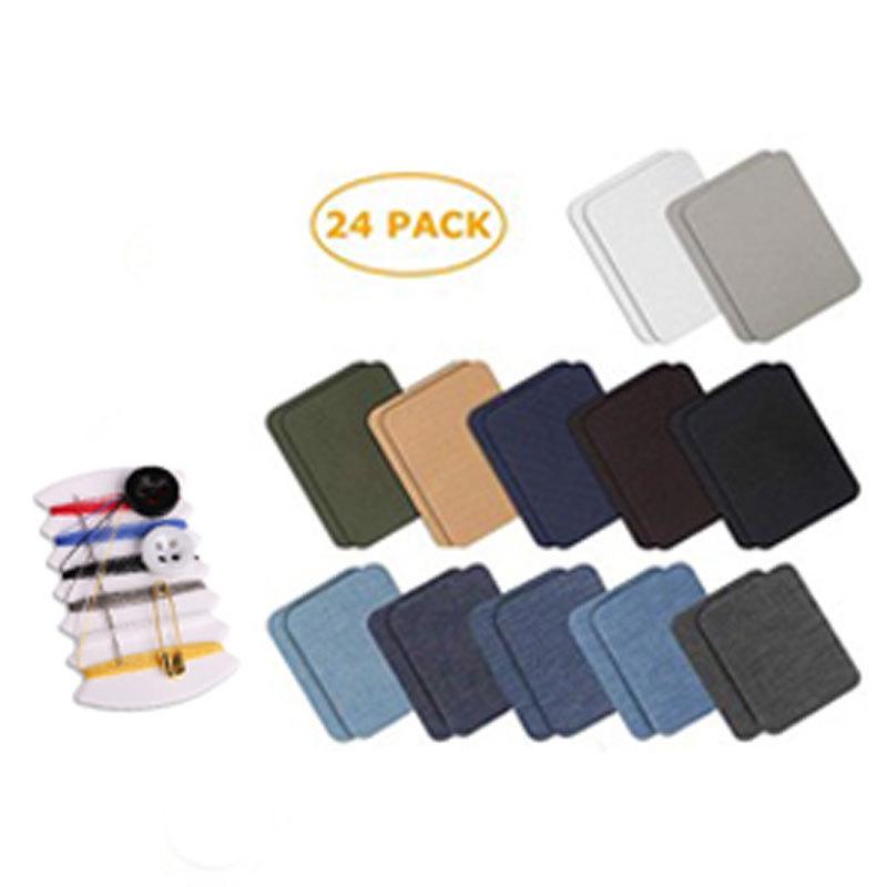 Duoku Adhesive Denim Patch for Sweater, Shirt, Elbow, and Knee