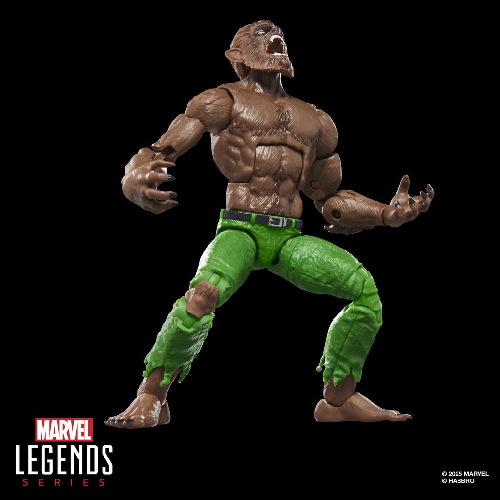 Hasbro Marvel Legends Series Werewolf by Night Marvel Comics Collectible Action Figure G0822 Authentic 6-inch