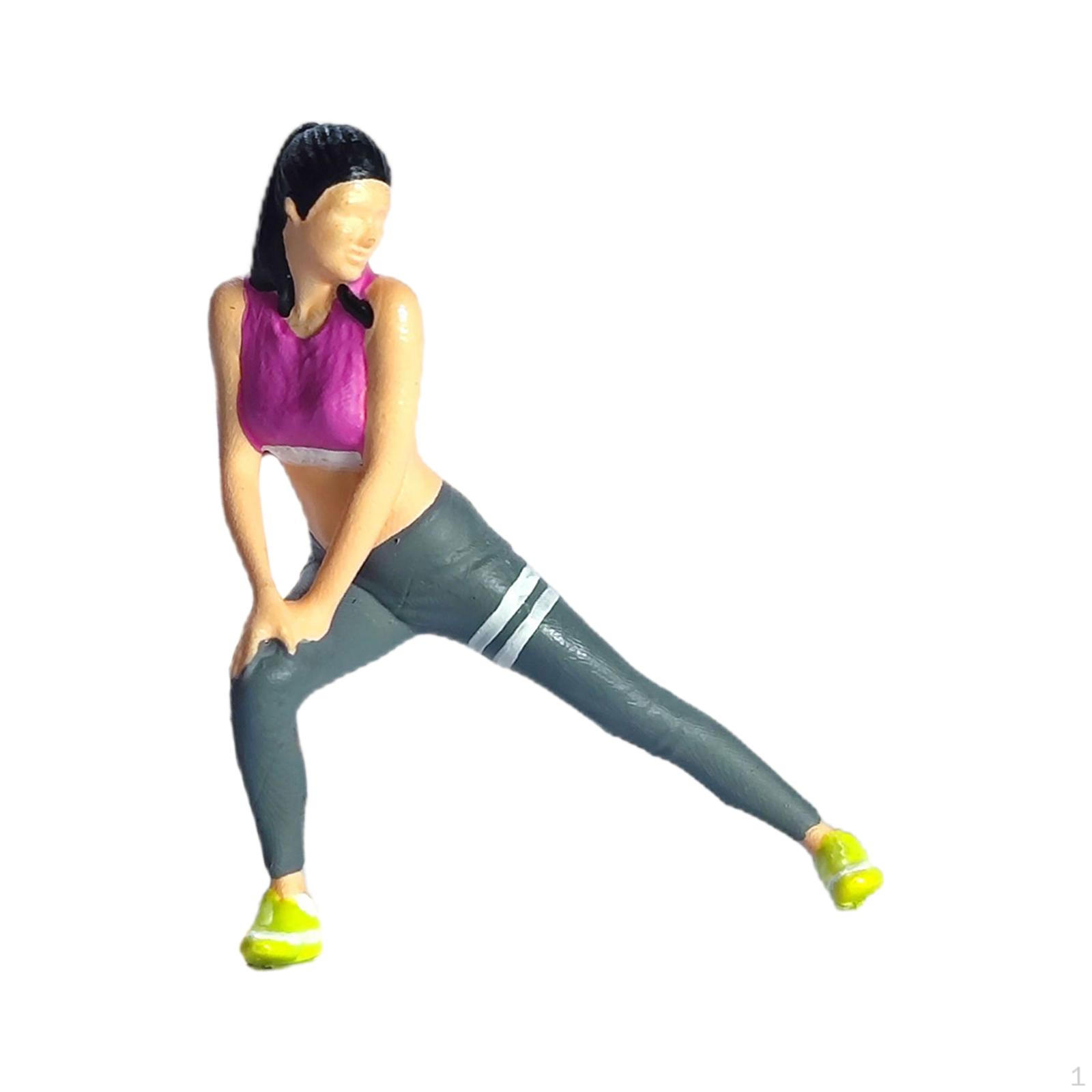 Фигурки в масштабе 1/64 Сцена для тренировок Female