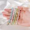 Colorful Flower Bracelet Elastic Bracelet Women Bracelet Beads Bracelet Wrist Jewelry Perfect for Party Wedding Gift