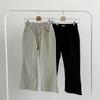 New Arrivals Open Run Women Cotton Spandex 7 8 Semi Bootcut Pants