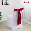 Elegante Coprisedia Decorazione con Nastro per Matrimonio
