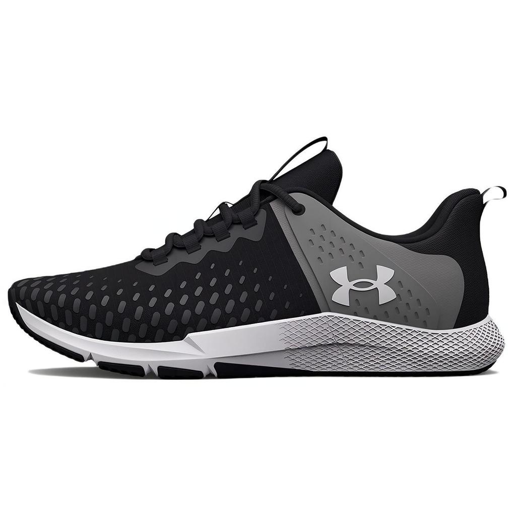 Under Armour Charged Engage 2 Black White Men Sneakers 3025527-001