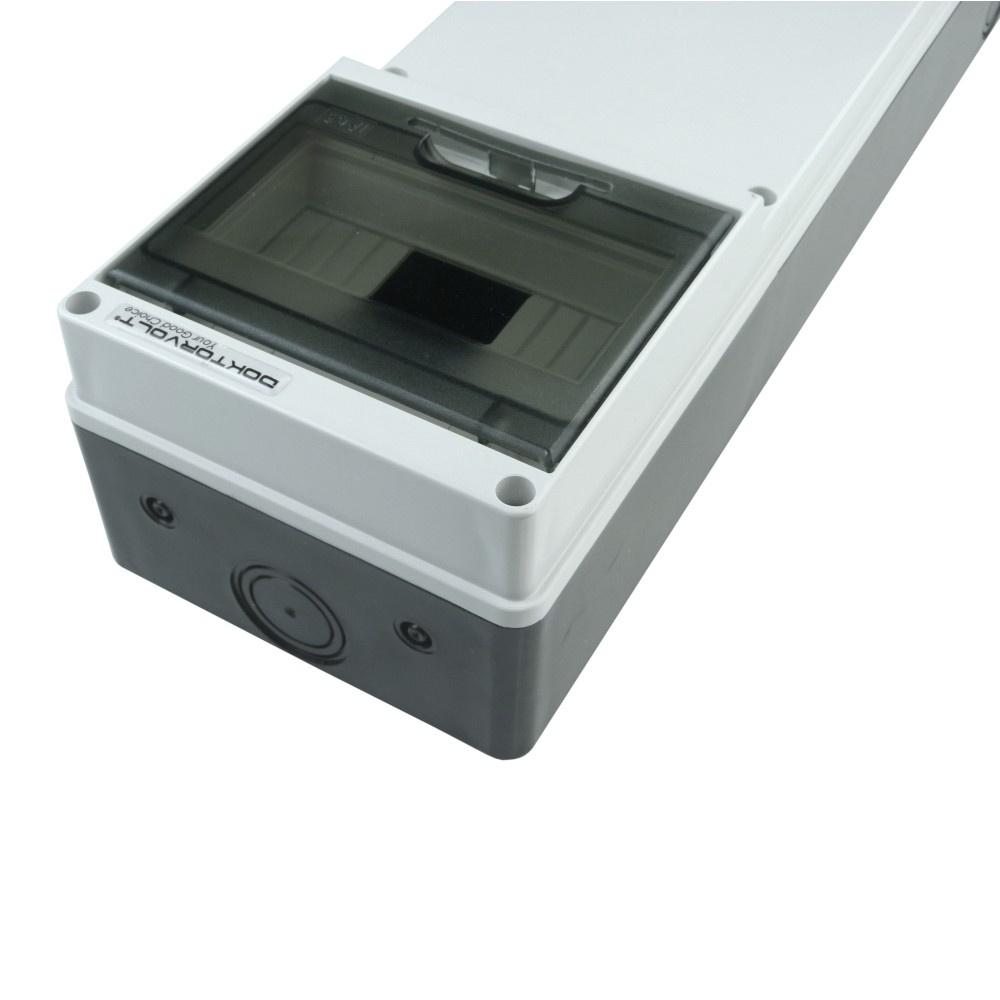 Cutie de distribuție de suprafață Slim IP65 6 Module Cutie Carcasă Ermetică