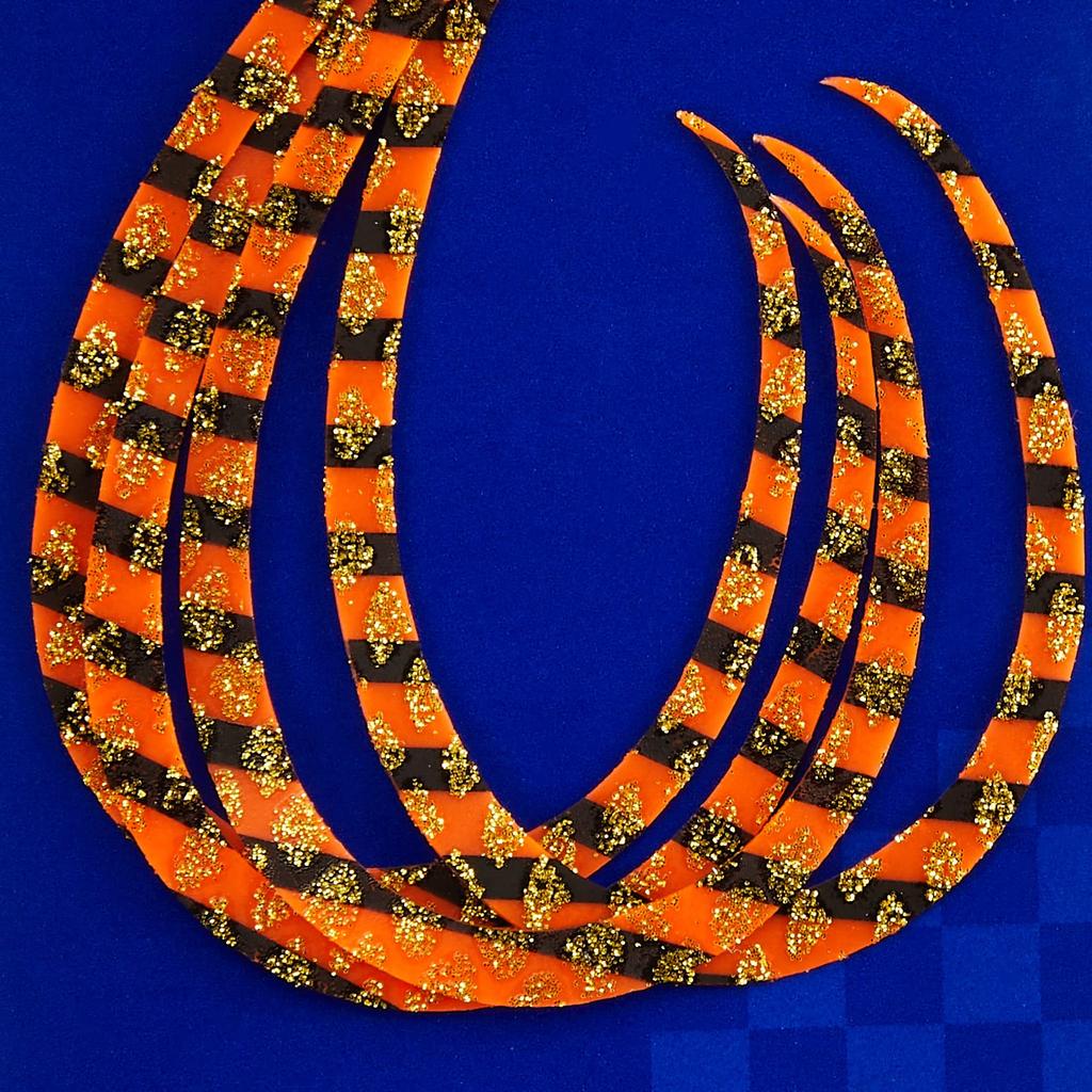 Major Craft Tairaba RED BACK Custom Tie Single Curly Type #11 Golden Orange (2027 Model)