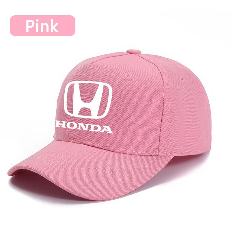 Leisure Fashion Car Logo Cotton Adjustable Baseball Hat for Honda Mugen Power Civic Accord CRV Hrv Jazz Auto Styling Accessories