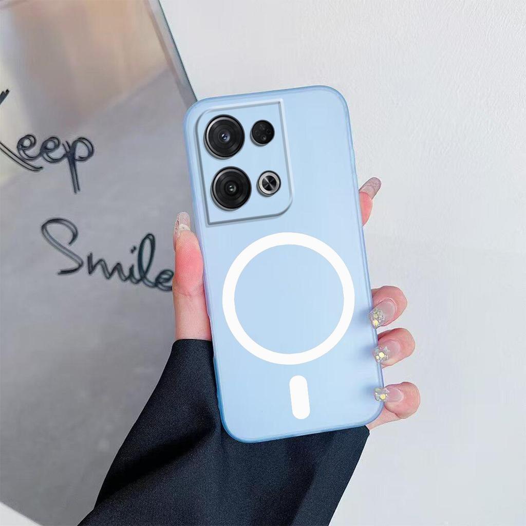 Case for OPPO Reno8 5G Premium Magnetic Matte Phone Casing Protection Cover