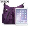 WTEMPO Ladies Casual Fashion Waterproof Nylon One-shoulder Travel Messenger Bag