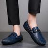 Fashion New Premium Business Shoes Men's Walking Shoes Leather Brand Loafers Slip on High Quality Wedding Flats Soft Sole Dress Shoes