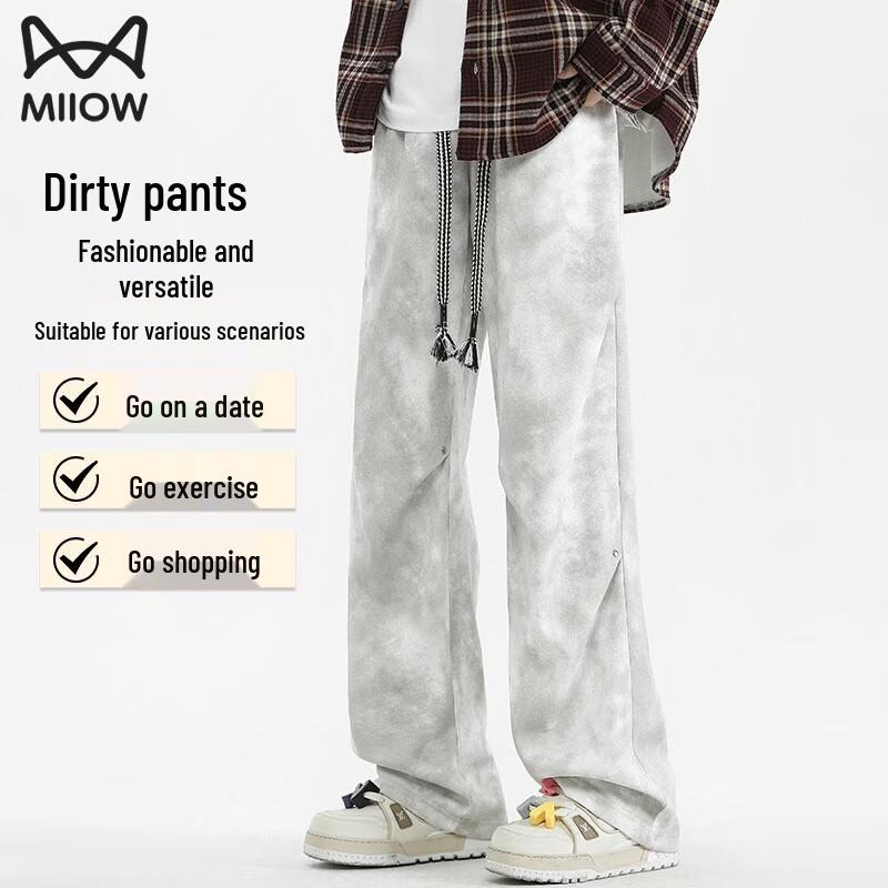 MiiOW Men s Warm Casual Sports Pants M