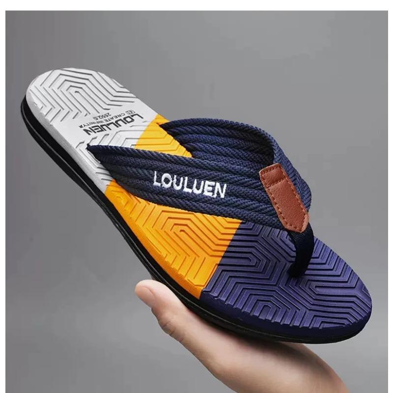 High Quality Hot Sale Men Flip Flops Summer Beach Flip Flops Men Fashion Breathable Casual Beach Men Slippers Summer Outdoor