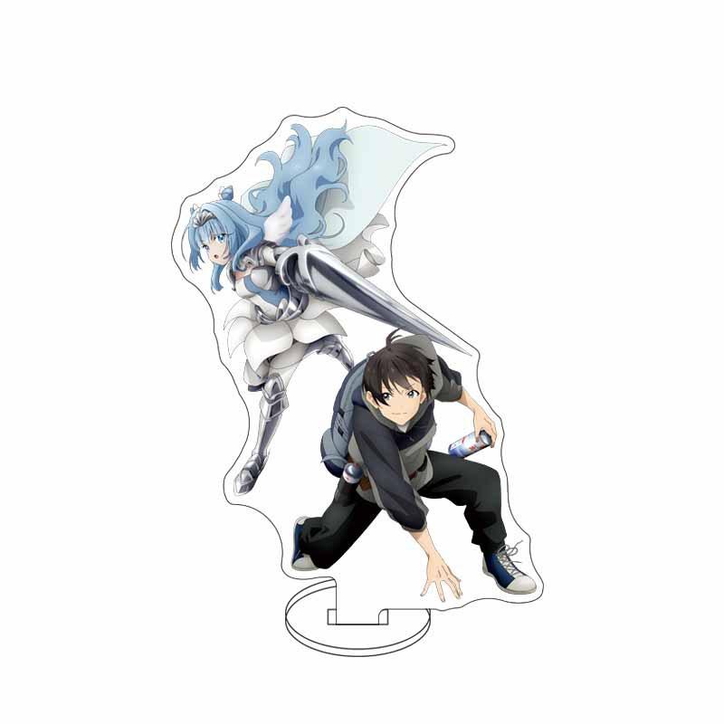 

15CM Anime Mob kara Hajimaru Tansaku Eiyuutan Model Cosplay Charm Characters Ornament Accessories Goods Collection Gifts 15 cm