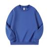 2025 Fleece-Lined Drop Shoulder Cotton Sweatshirt - Thickened Round Neck Workwear with Logo