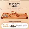 Oatsbasf Kovový kryt na telefon pro iPhone 17 Pro Max/17 Pro s magnetickým stojánkem 360° otočný Magsafe Hliníkový kovový bezrámový kryt