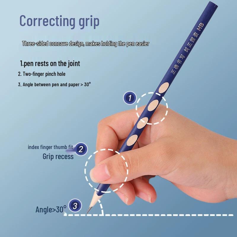 Triangular Grip HB/2B Writing Pencil for Primary Students