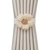 1PC Fashion Curtain Tie Bedroom Decor Curtain Buckle Flowers Shaped Nordic Style Curtain Tieback