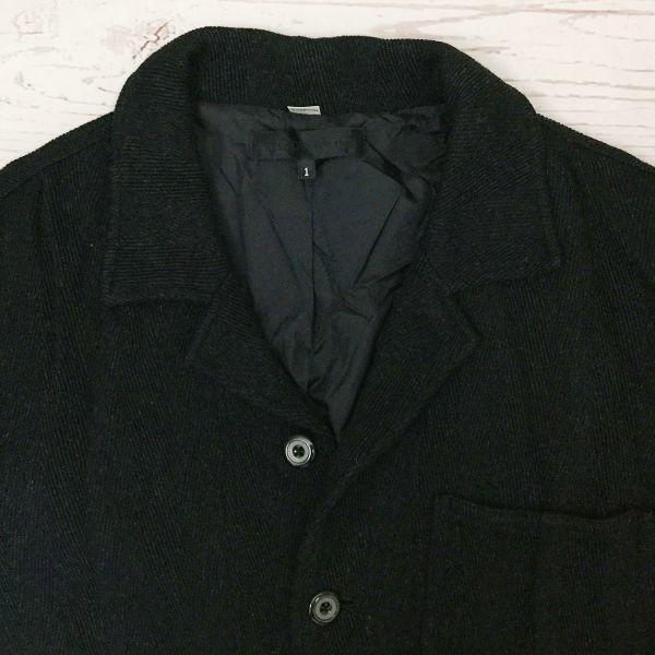 American Rag Cie Wool Long Coat Outer Size 1 Men S Black Oversized(USED)