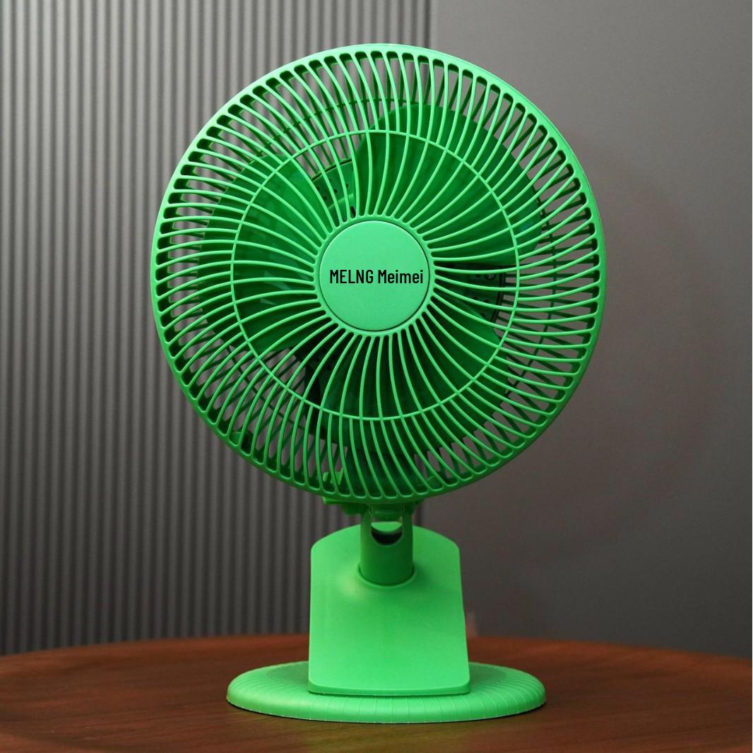 Compact Multi-Use Electric Fan: Folding, Oscillating Desk Fan for Home, Dorm, or Office, Desktop or Floor Placement. Standard with 1.3m Power Cable