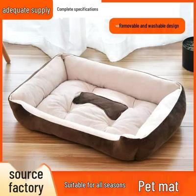 Cama Aconchegante de Inverno para Animais de Estimação - Ninho Macio de Kennel para Cães e Gatos de Todos os Tamanhos