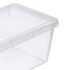 Refrigerator Organizer 5L Food Grade Plastic Sealed Food Storage Container Box with Lid and Handle for Vegetables and
