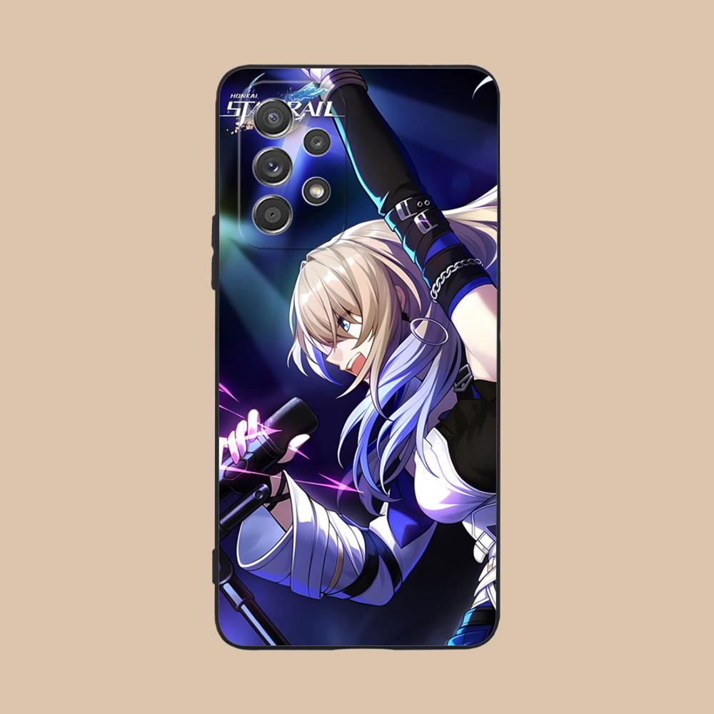 HSR Serval Matte TPU Mobile Phone Case for Samsung Galaxy A56 55 54 53 52 51 36 35 34 23 16 15 5G Colorful Cover