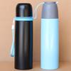 Stainless Steel Vacuum Sports Outdoor Fashion Simple Portable Rope and Bullet Thermos Mug