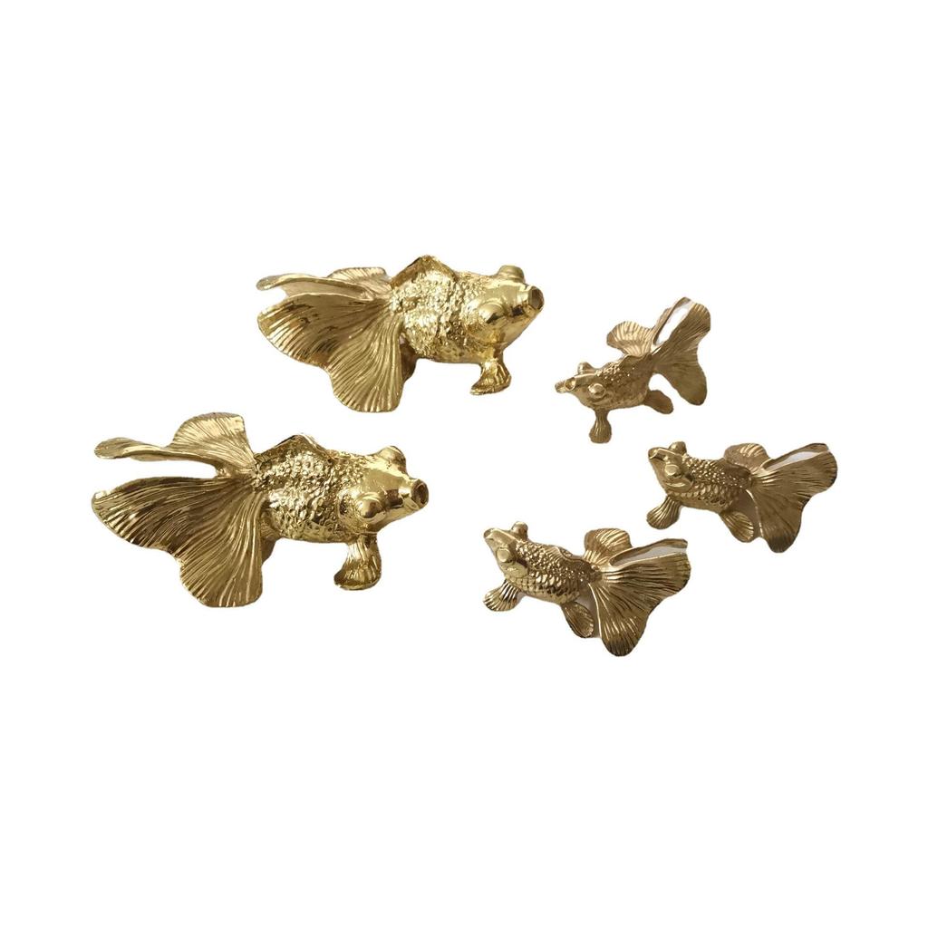 Brass Goldfish Cabinet Handle for Doors, Drawers, and Wardrobes