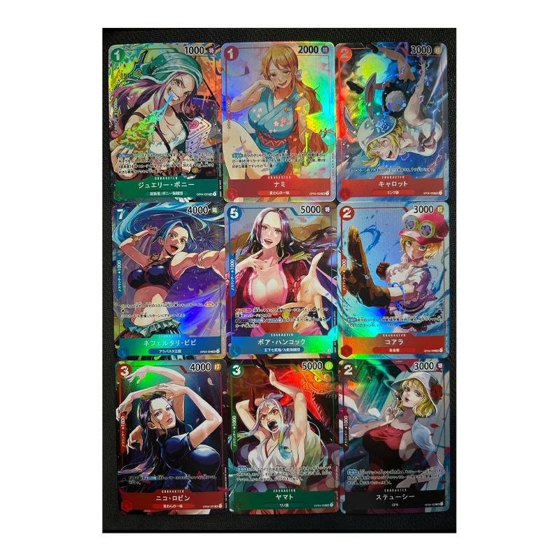 One Piece Diy Monkey Roronoa Zoro D Luffy Self Control Collect Signature Trading Flash Card Anime Cartoon Lovely Gift 63*88mm