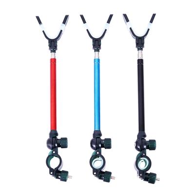 Extendable Fishing Rod Support Rod Bracket Telescopic Fishing Rod Holder Stand Adjustable Length For Night Angling