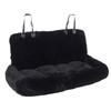 Siège auto pour chien banquette arrière EDEN Krems - Coussin peluche noir rembourré, fixation appuis-tête