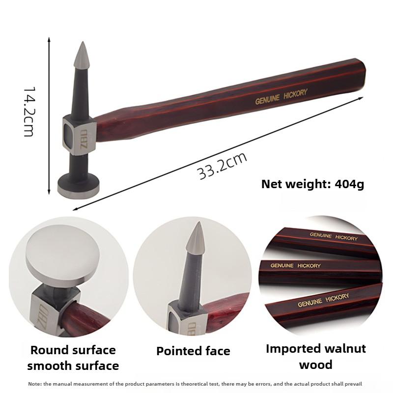 

Multi-functional Hammer Professional Hardware Hammering Tools Portable Walnut Wood Handle Hammer Household Manual Tools