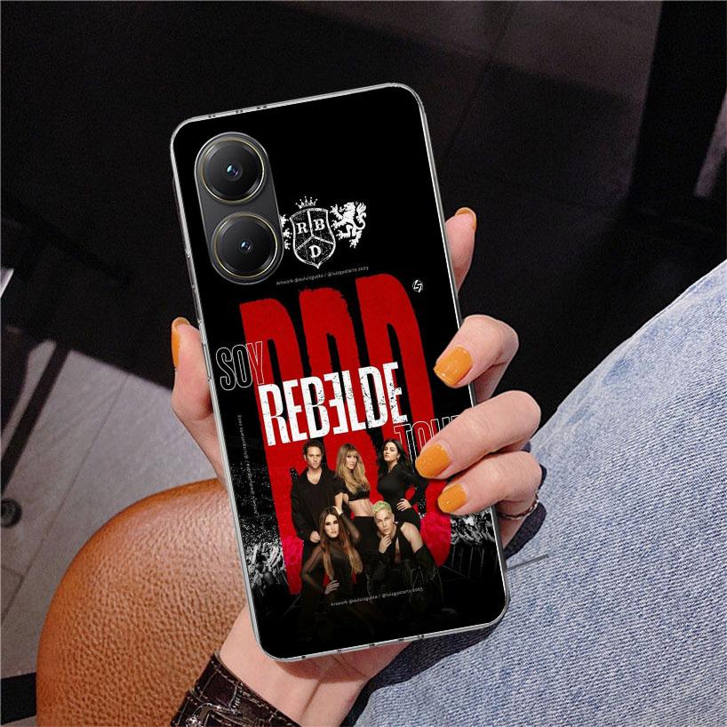 F-Fashion RBD R-Rebelde Phnoe Case for Xiaomi Poco X5 X6 X7 Pro X4 Gt F7 Ultra M8 M7 Redmi 15C 15 13C 13 12C 12 Unique Cover Coq