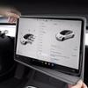 10.25" 15.6" Car Navigation Screen Protective Silicone Cover Auto Inner Mirror Cover Accessories For JAC E30X E10X 2023-2026