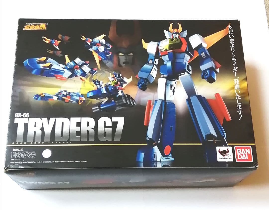 

[USED] Soul of Chogokin GX-66 Invincible Robot Trider G7 2014 Edition
