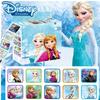 200pcs/Box Disney Frozen Princess Mickey Mouse Lightning Mcqueen Sofia The First Glitter Stickers Beautiful Cartoon Characters