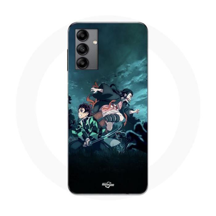 Case - Maniacase - Galaxy A04s - Black - Soft - Demon Slayer