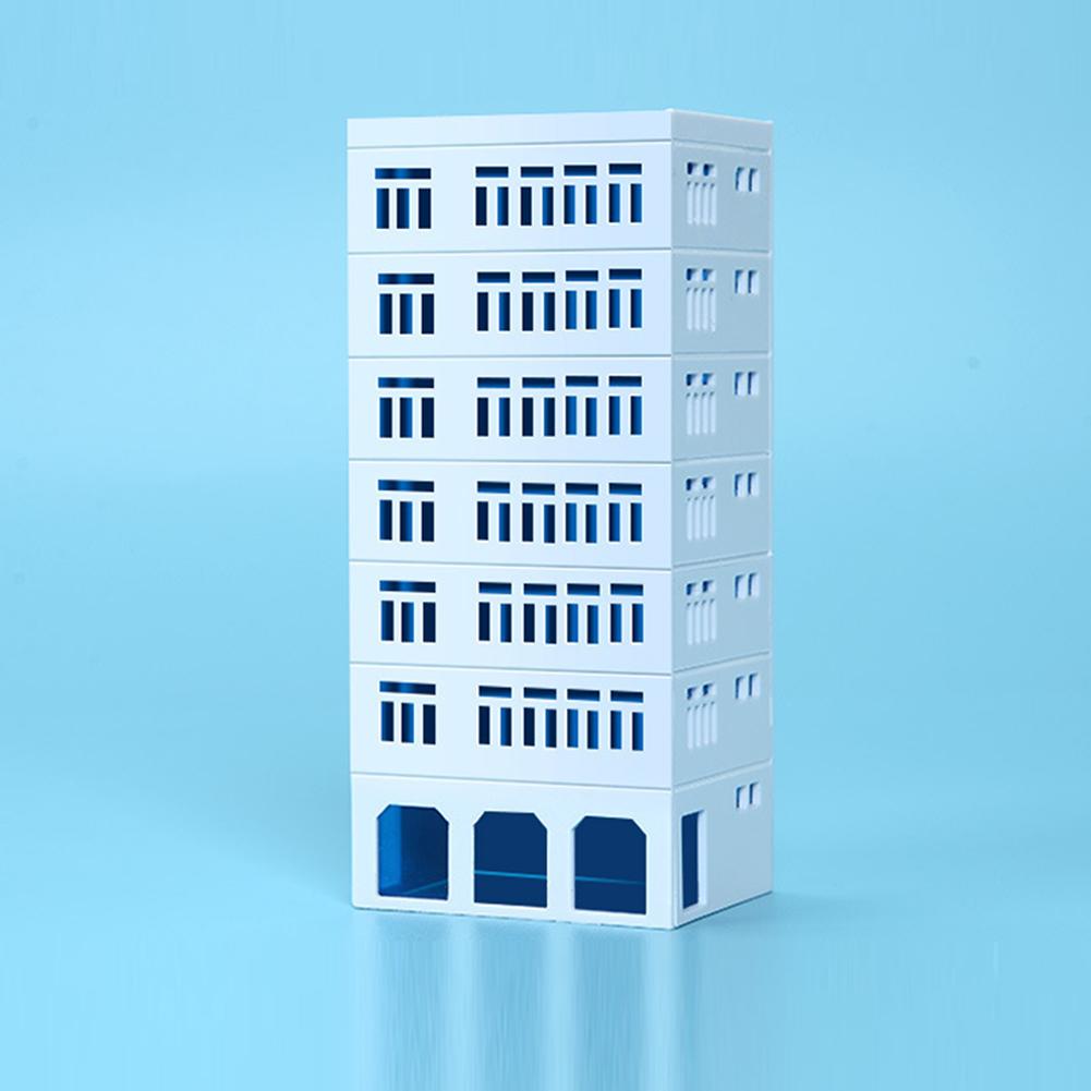Train Railroad N Scale 1:150 Building Model ABS Plastic Architecture Dioramas Landscape Layout Kits Building DIY Model