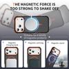 For iPhone 17 Pro Max Case with Lens Kickstand Matte Phone Back Cover Compatible with MagSafe