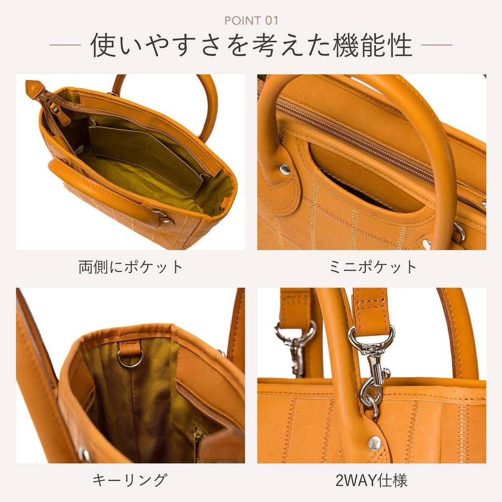 Tryon Official Vertical Genuine Leather Shoulder Bag, Tote Bag, Mini Bag, Men's and Women's, Leather, DPC252S, Black