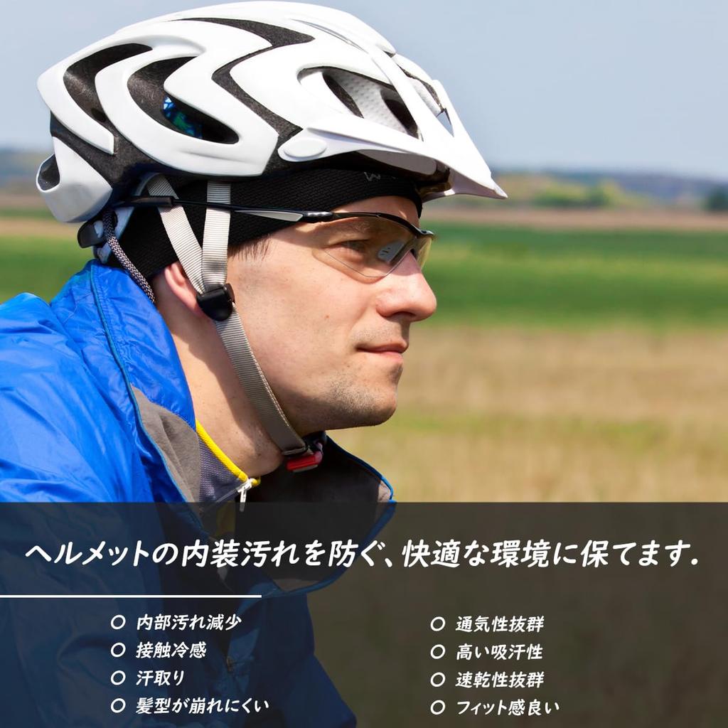 [WRELS] Inner Cap, Helmet Inner, For Summer, Cooling, Bike Inner,
