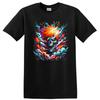 Ichigo Kurosaki T Shirt Hollow Skull Energy Anime Art Graphic Tee Gift Anime