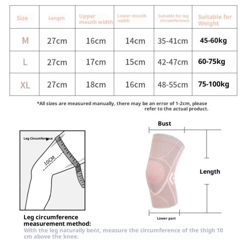 1 para stabilizatora kolana na artretyzm, stawowy, nylonowy, sportowy, fitness, rękawy kompresyjne, nakolanniki, ochraniacz na rower, bieganie