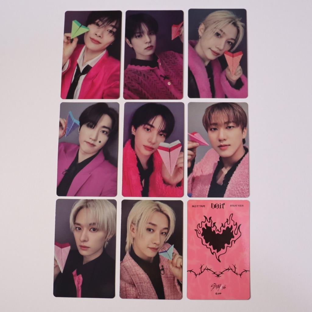 Straykids Doit Photocards Hyunjin Bang Chan Han Pop-Up Special Benefit Idol Collector-Worthy Cards For Fans Collector And Present