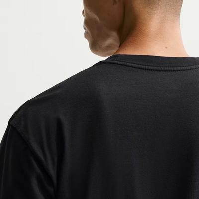 Sportswear T Shirts Men's Black Crew Neck Moderate IR5749-010