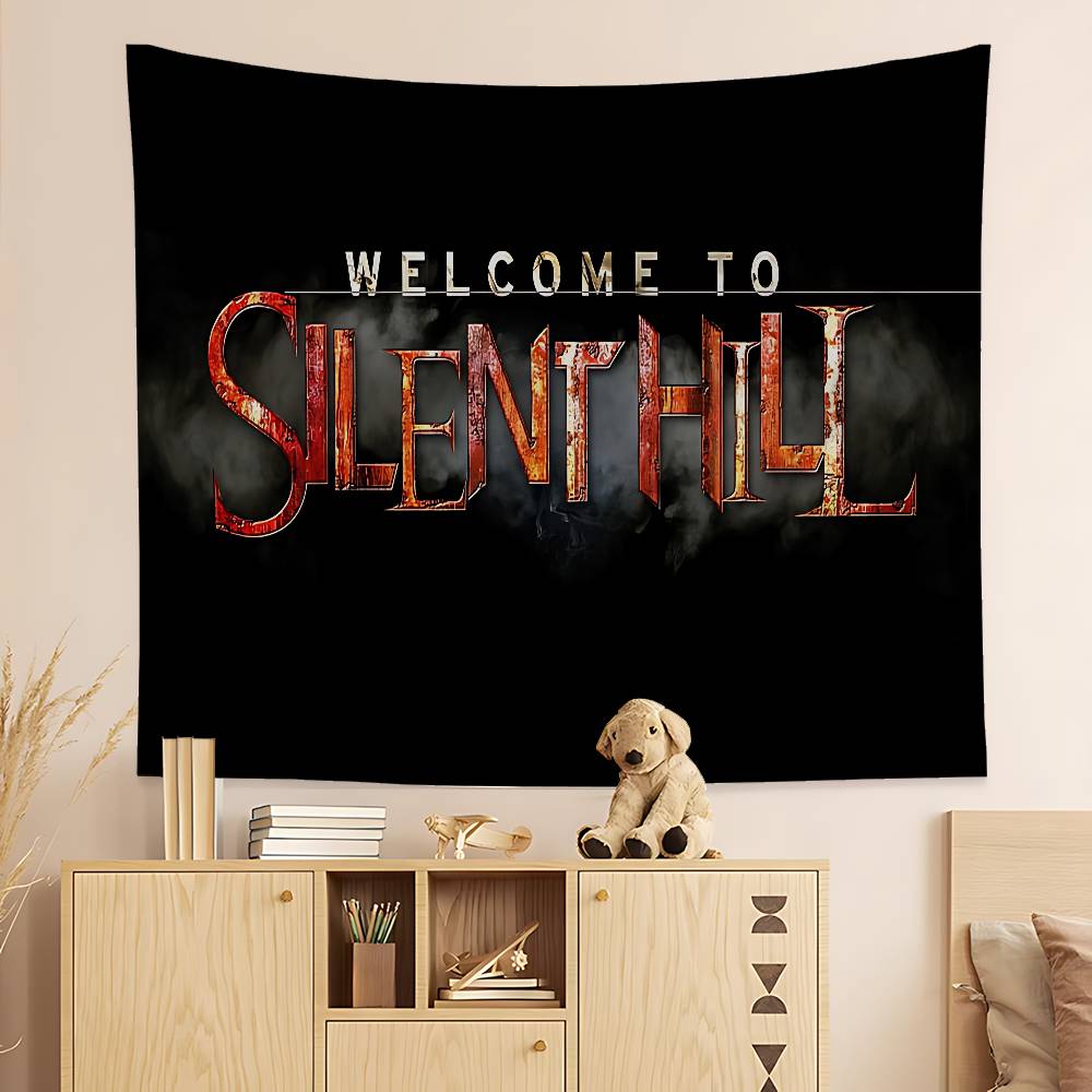 SSilentS Hill Game Hanging Bohemian Tapestry Hanging Tarot Hippie Wall Rugs Dorm Japanese Tapestry