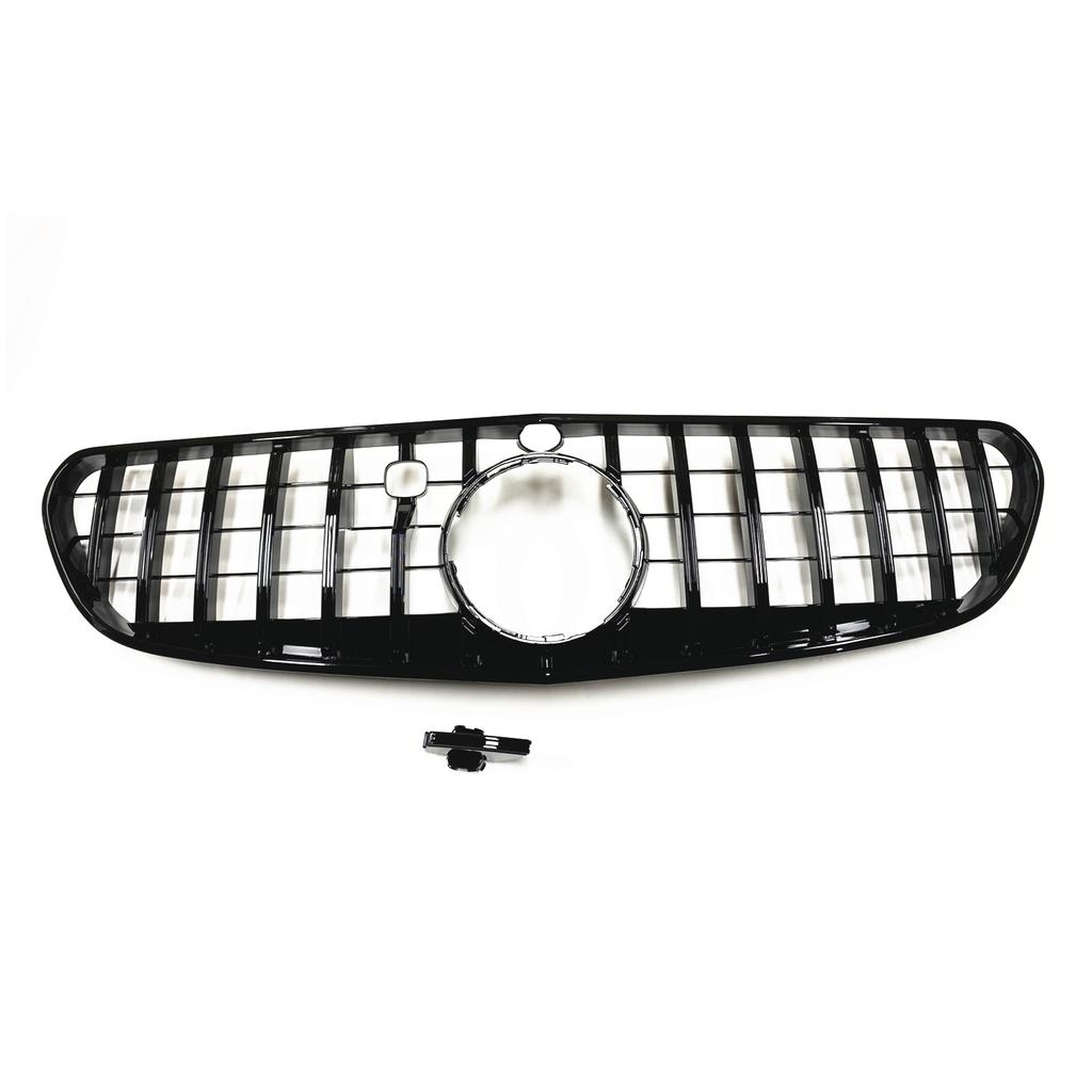 Front Grille GT Style Racing Grill For Mercedes-Benz C217 W217 S Class Coupe 2015-2017 S500 S550 S560 Upper Bumper Hood Grills