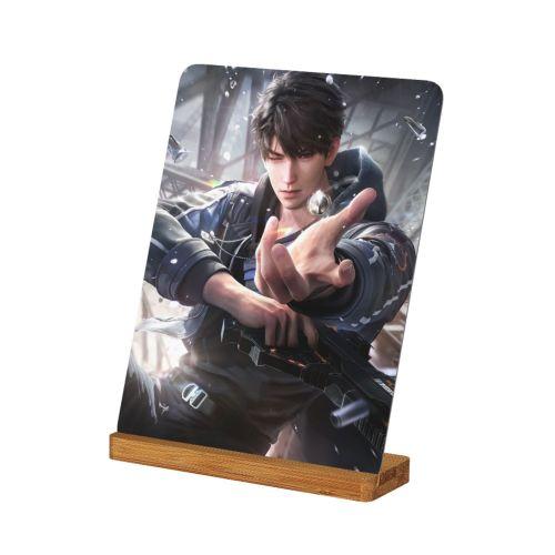 7/8in Game Love and Deepspace Sylus Rafayel Zayne Xavier Caleb Anime Metal Photo Ornament Bedside Cartoon Decoration Gift 2025